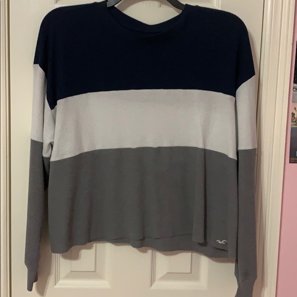 Hollister 3 stripe long sleeve